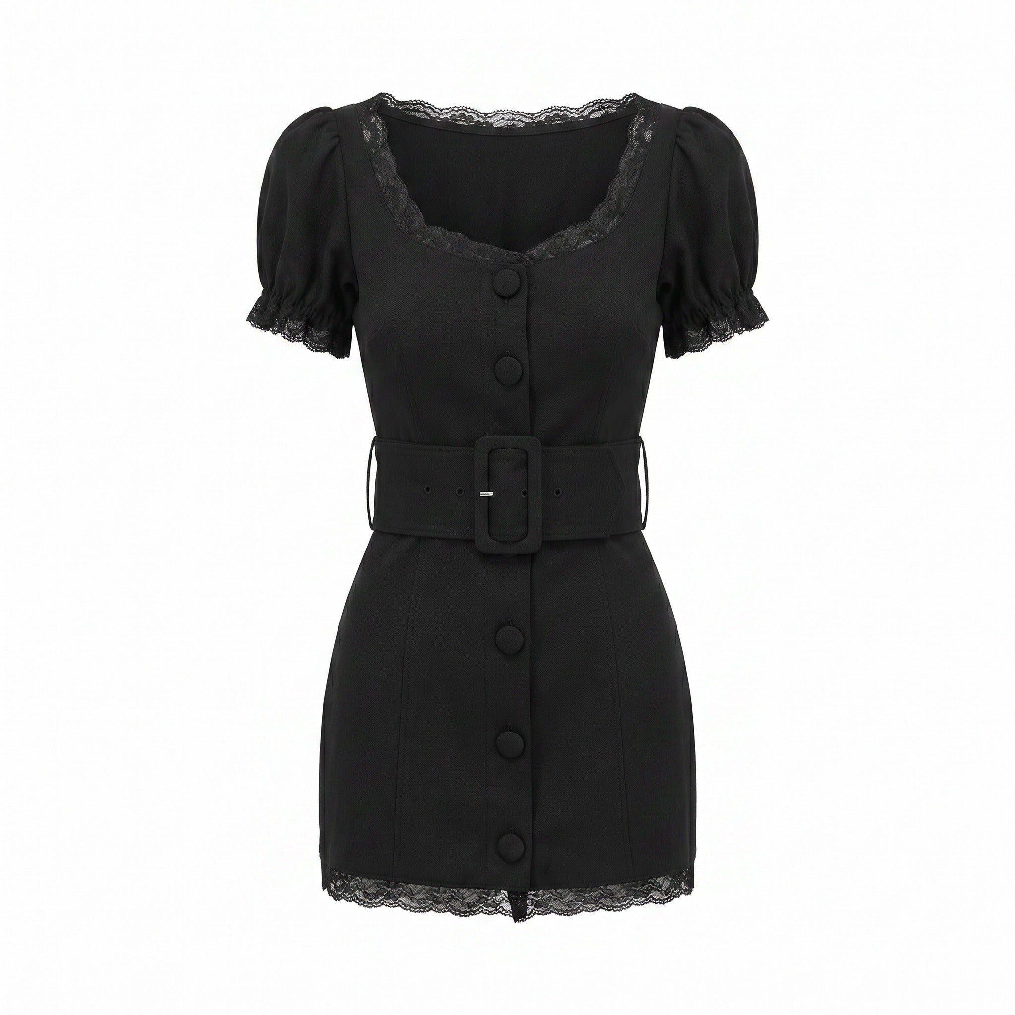 Shawna Mini Dress – Black (Final Sale) - Glamourous Grace