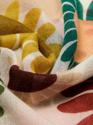 Evelina (yellow) - Soft and lightweight Italian scarf from premium wool - Glamourous Grace