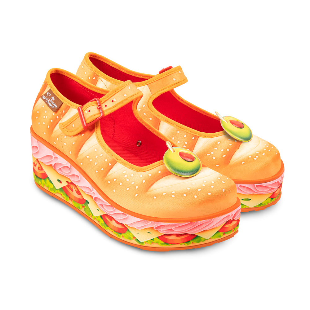 Footlong Women's Mary Jane Platforms - Glamourous Grace
