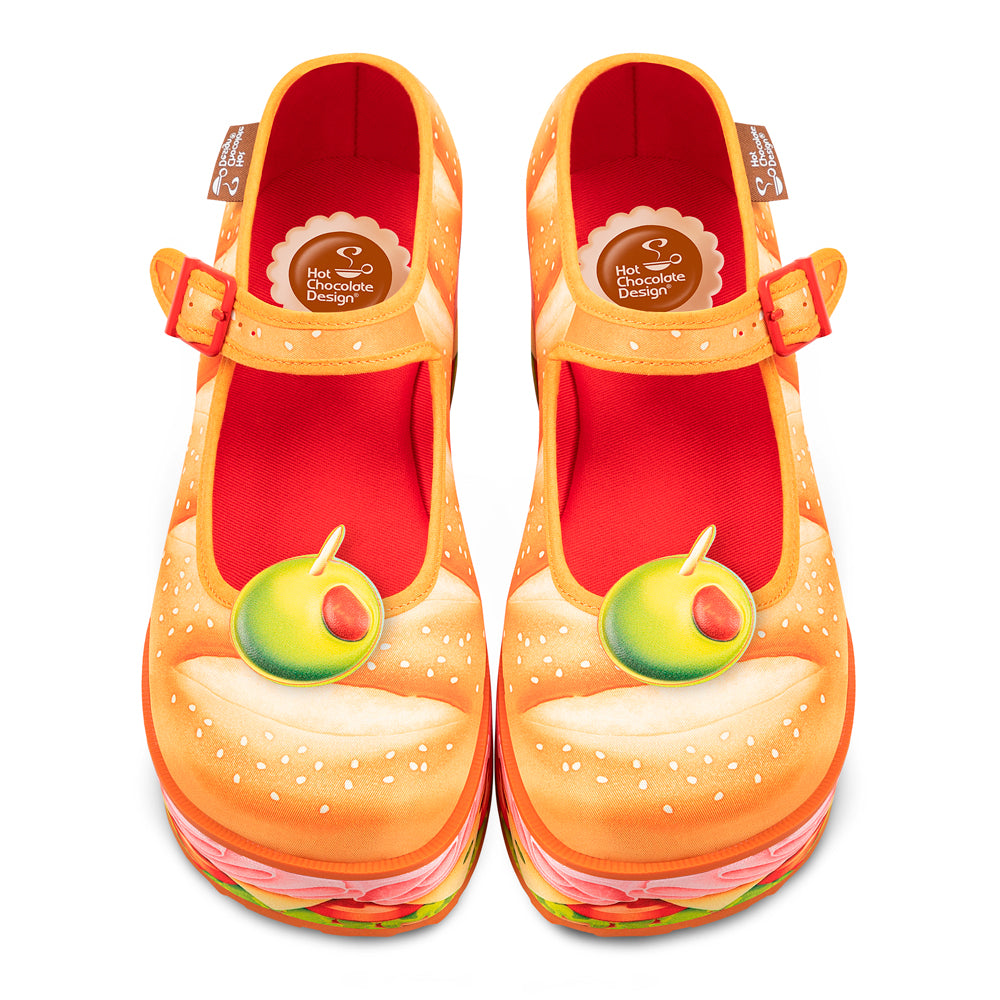Footlong Women's Mary Jane Platforms - Glamourous Grace
