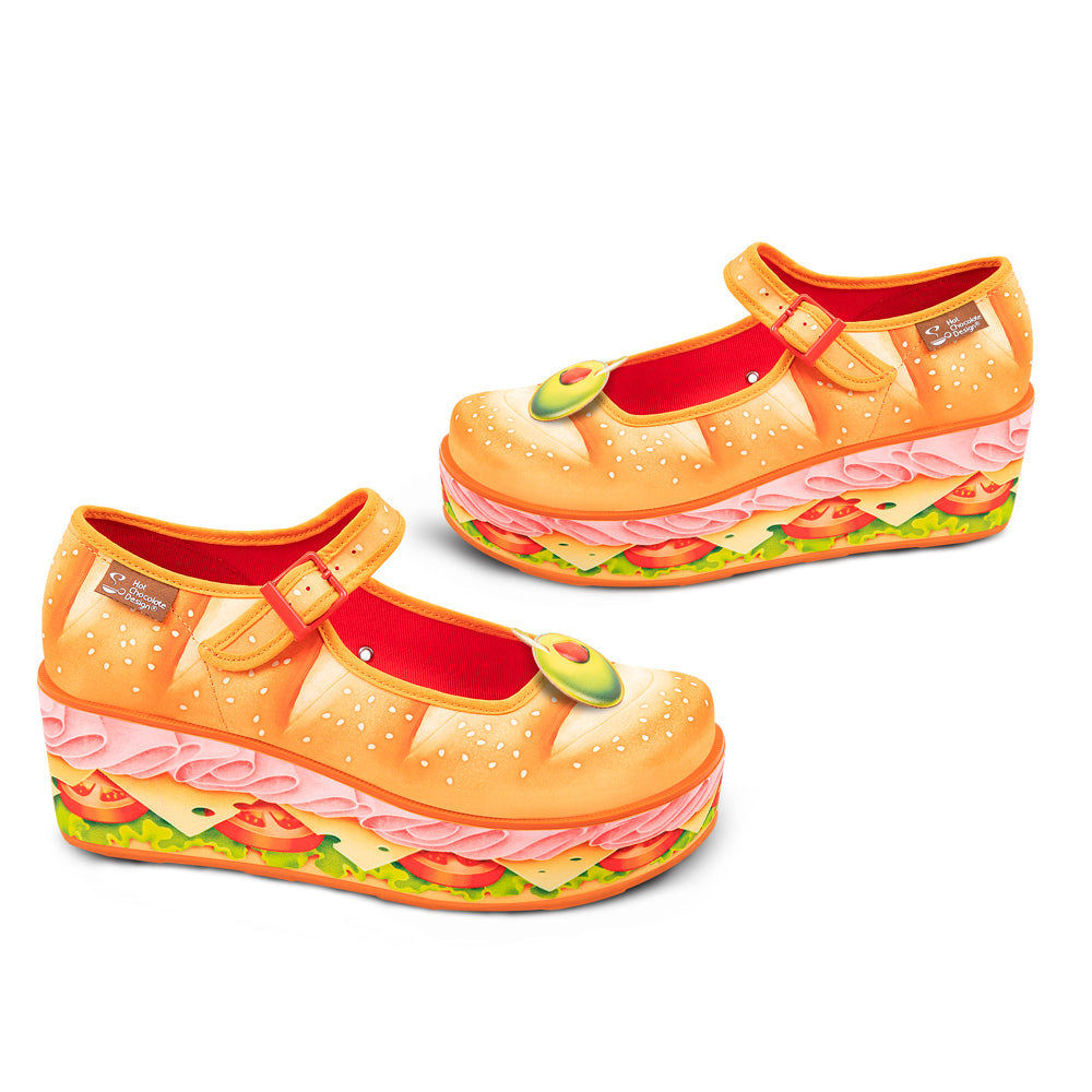 Footlong Women's Mary Jane Platforms - Glamourous Grace