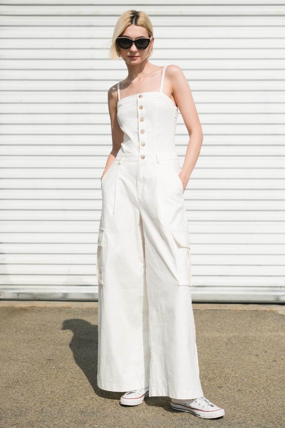 ROYAL AFFAIR WOVEN JUMPSUIT - Glamourous Grace