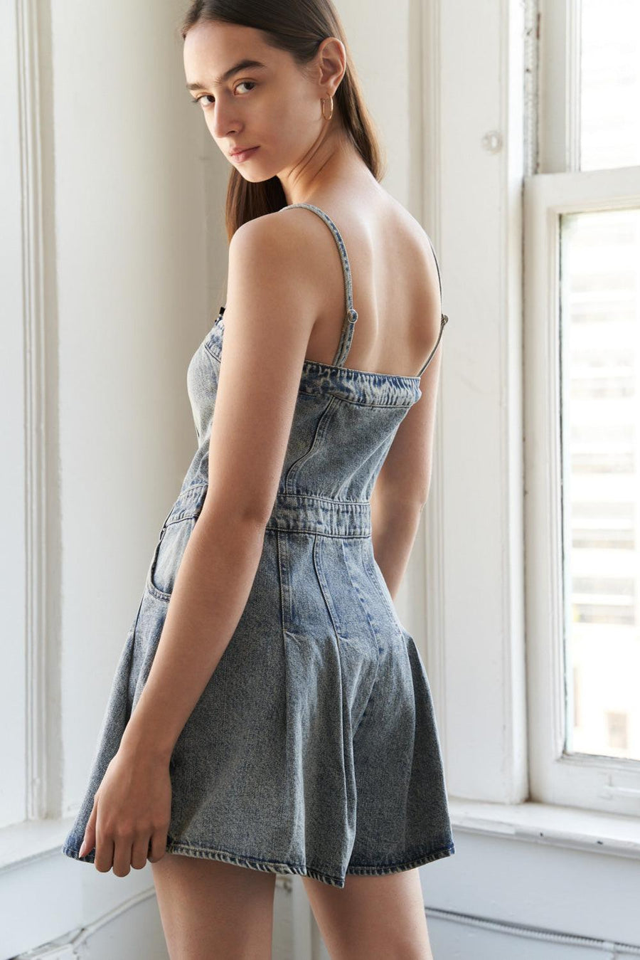 MY BEST CHAPTER DENIM ROMPER - Glamourous Grace
