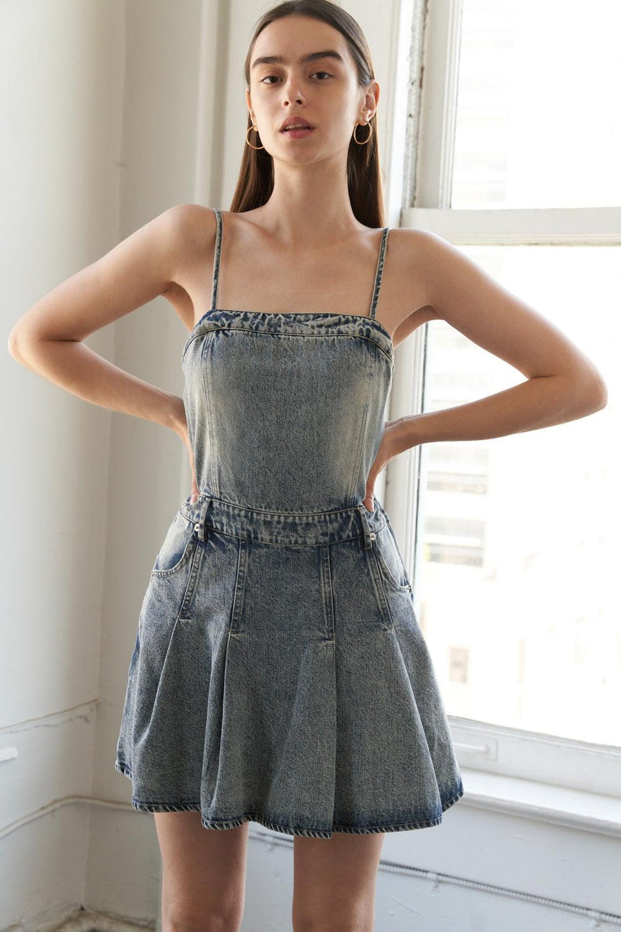 MY BEST CHAPTER DENIM ROMPER - Glamourous Grace