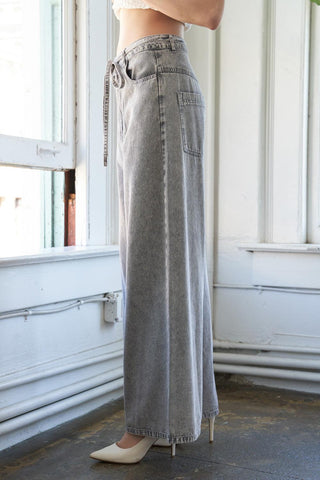 WHEN I MET YOU DENIM PANTS - Glamourous Grace