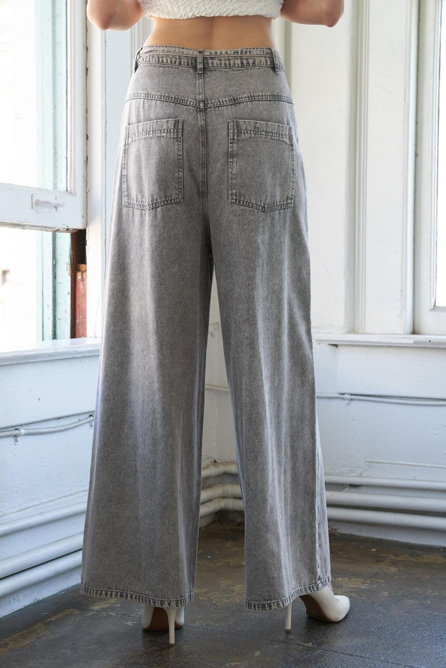 WHEN I MET YOU DENIM PANTS - Glamourous Grace
