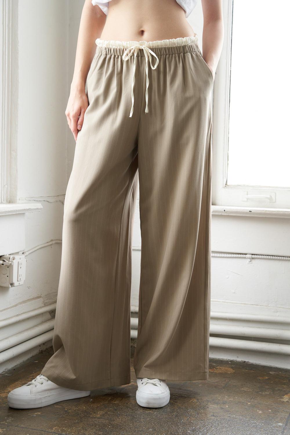 DAY IN THE LIFE WOVEN PANTS - Glamourous Grace