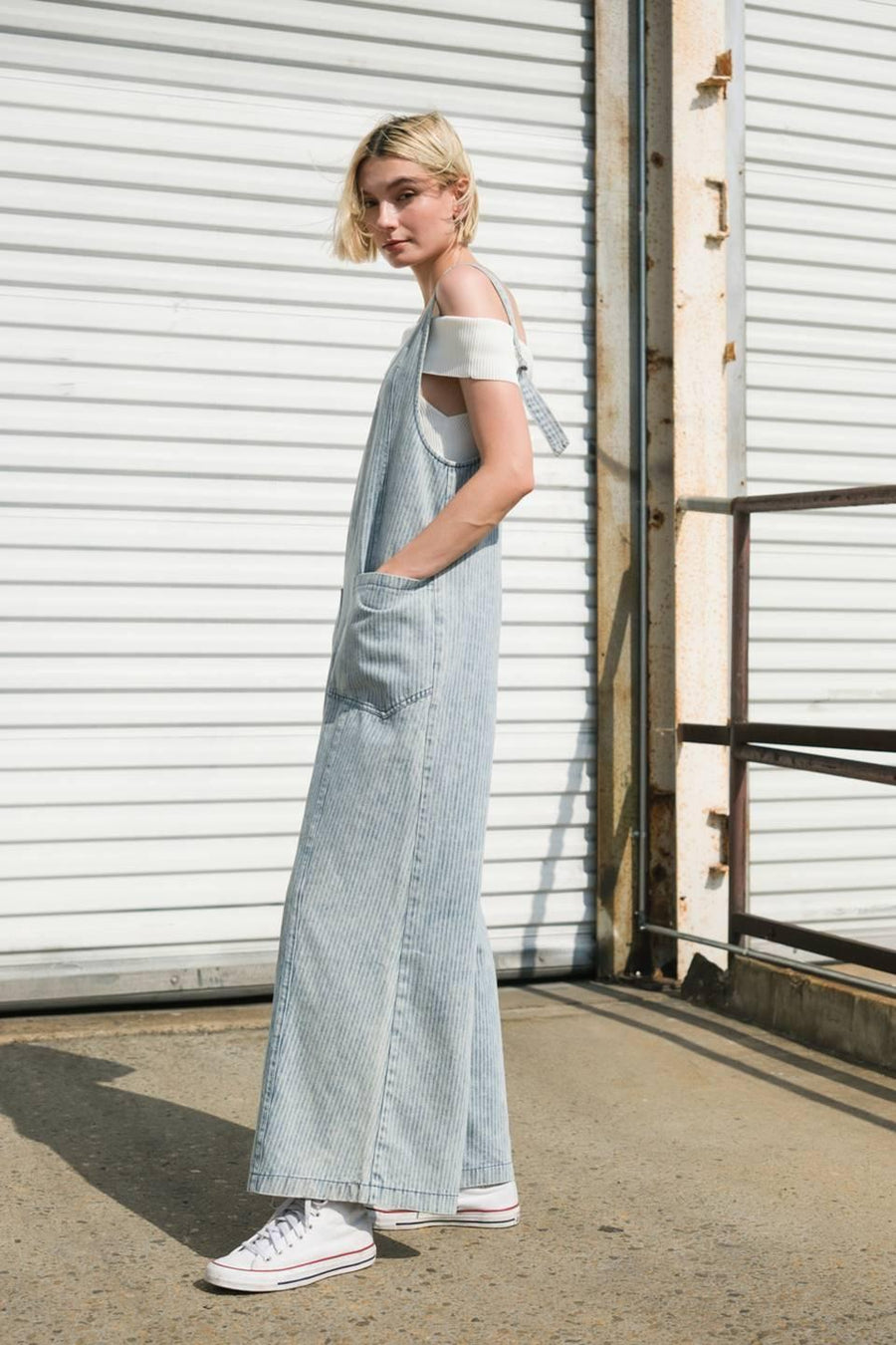 JOURNEY OF LOVE DENIM JUMPSUIT - Glamourous Grace