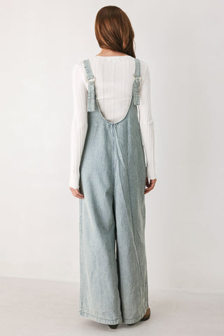 JOURNEY OF LOVE DENIM JUMPSUIT