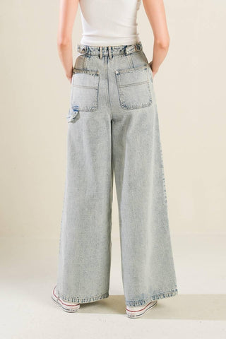 IF I KNOW ME DENIM PANTS - Glamourous Grace