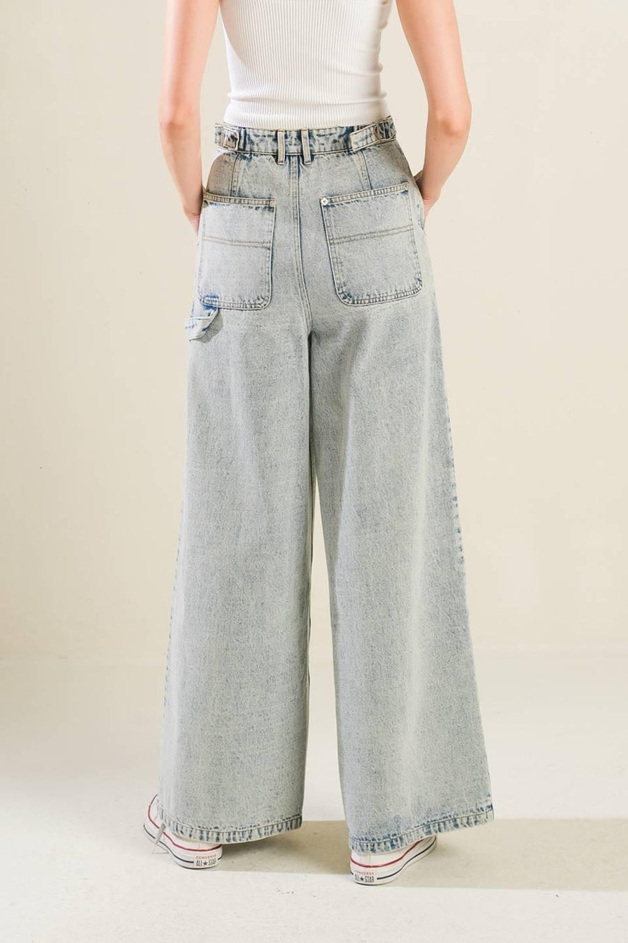 IF I KNOW ME DENIM PANTS - Glamourous Grace