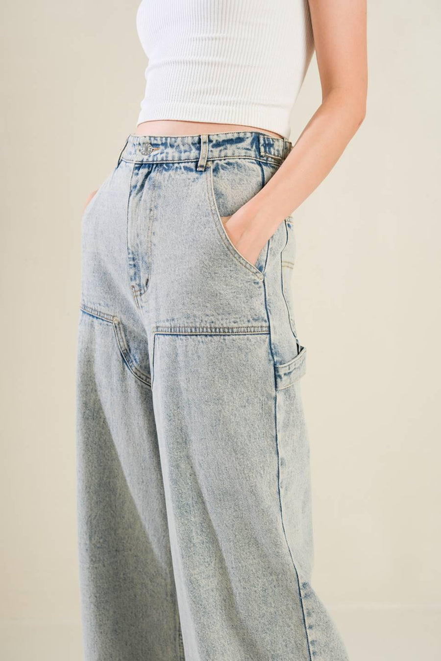 IF I KNOW ME DENIM PANTS - Glamourous Grace