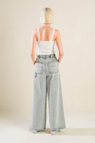 IF I KNOW ME DENIM PANTS - Glamourous Grace