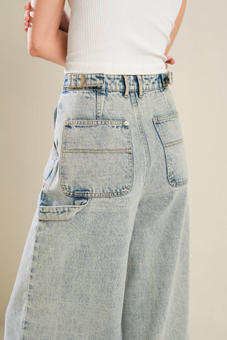 IF I KNOW ME DENIM PANTS - Glamourous Grace
