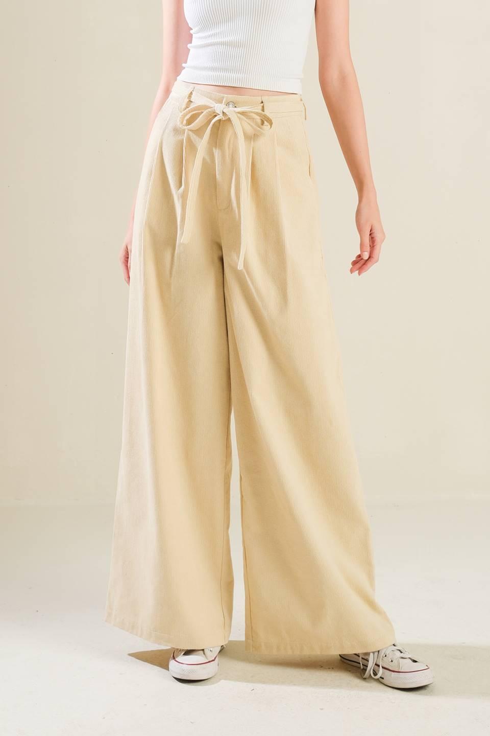 THE FAME WOVEN PANTS - Glamourous Grace