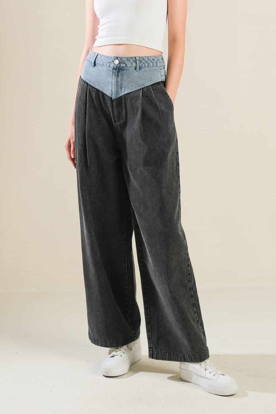 TAKE ME BACK TO DENIM PANTS - Glamourous Grace