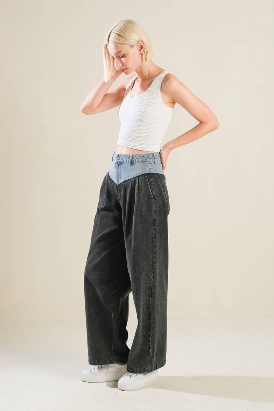 TAKE ME BACK TO DENIM PANTS - Glamourous Grace