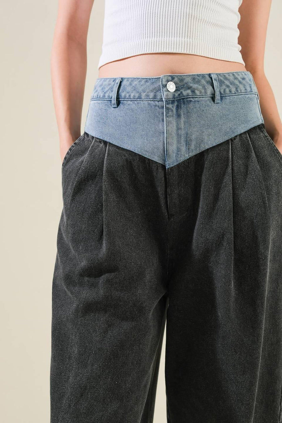 TAKE ME BACK TO DENIM PANTS - Glamourous Grace