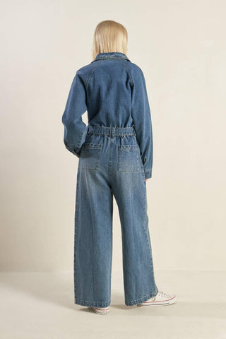 PERFECT MEET DENIM JUMPSUIT - Glamourous Grace