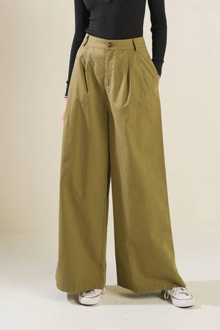 HIDDEN REFLECTIONS WOVEN PANTS - Glamourous Grace
