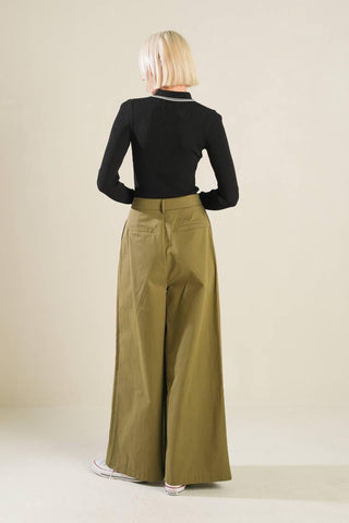 HIDDEN REFLECTIONS WOVEN PANTS - Glamourous Grace