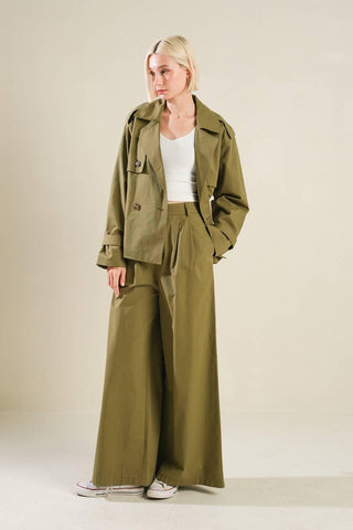 HIDDEN REFLECTIONS WOVEN PANTS - Glamourous Grace