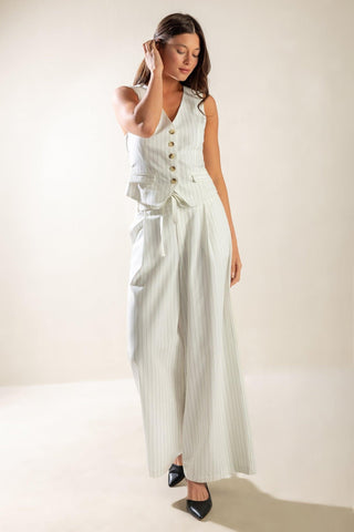 DINNER DATE WOVEN PANTS - Glamourous Grace
