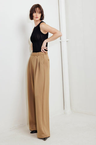 ROMANTIC PETAL WOVEN PANTS - Glamourous Grace