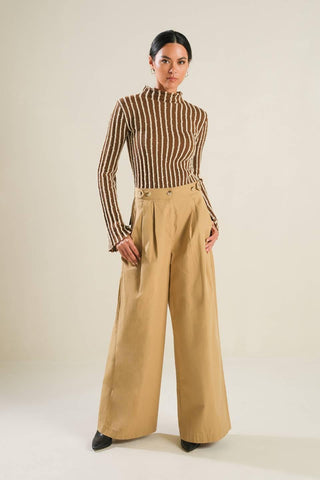 THE BEST OPTION WOVEN PANTS - Glamourous Grace