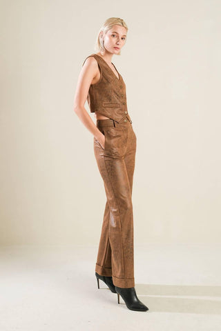 A GIFT FROM LOVE LEATHER PANTS - Glamourous Grace
