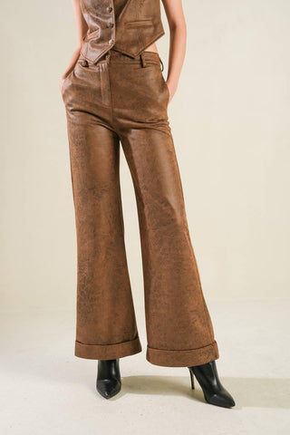 A GIFT FROM LOVE LEATHER PANTS - Glamourous Grace