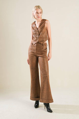A GIFT FROM LOVE LEATHER PANTS - Glamourous Grace