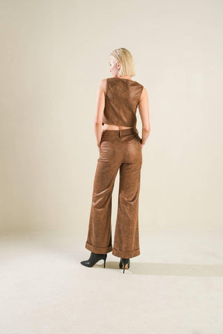 A GIFT FROM LOVE LEATHER PANTS - Glamourous Grace