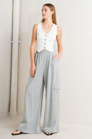CROSS YOUR MIND KNIT PANTS - Glamourous Grace
