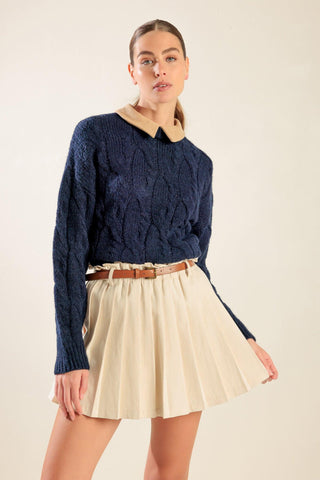 ONLY IN MY HEART WOVEN SKORT - Glamourous Grace