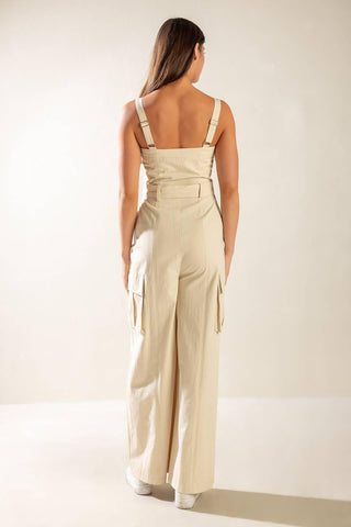 LOVE SOMEBODY WOVEN JUMPSUIT - Glamourous Grace