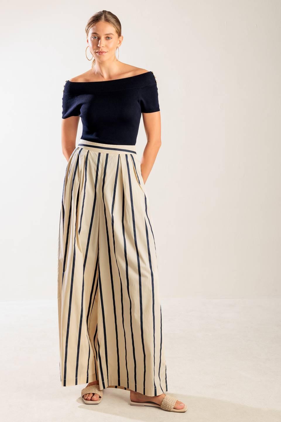 HERE AND NOW WOVEN PANTS - Glamourous Grace