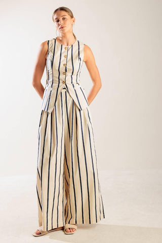 HERE AND NOW WOVEN PANTS - Glamourous Grace
