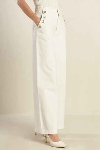 DELICATE HUE WOVEN PANTS