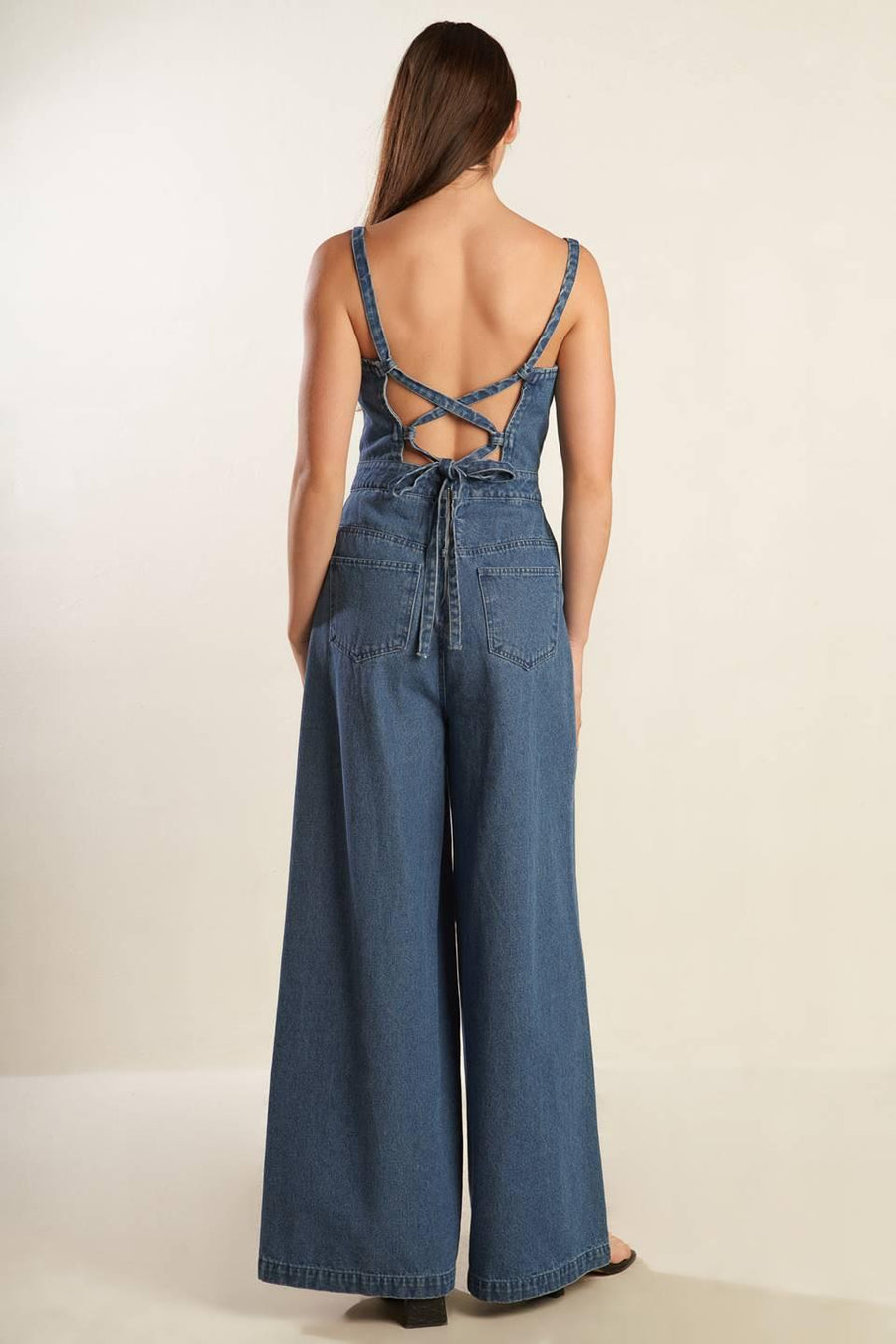 CLEAN GIRL DENIM JUMPSUIT - Glamourous Grace