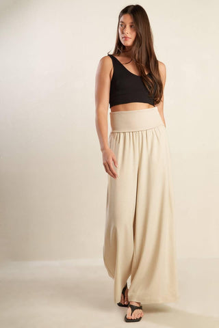 GO WITH GRACE WOVEN PANTS - Glamourous Grace