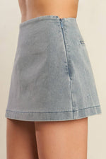 DAISY DATE DENIM SKORT - By Baano