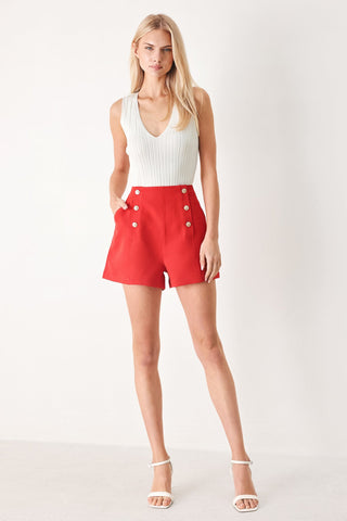 HOT GIRL WOVEN SHORT - Glamourous Grace