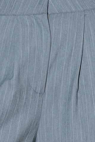 SMILE BRIGHT IN GREY WOVEN PANTS - Glamourous Grace