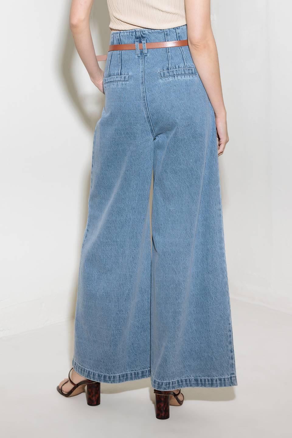 KISSED BY SUNLIGHT DENIM PANTS - Glamourous Grace