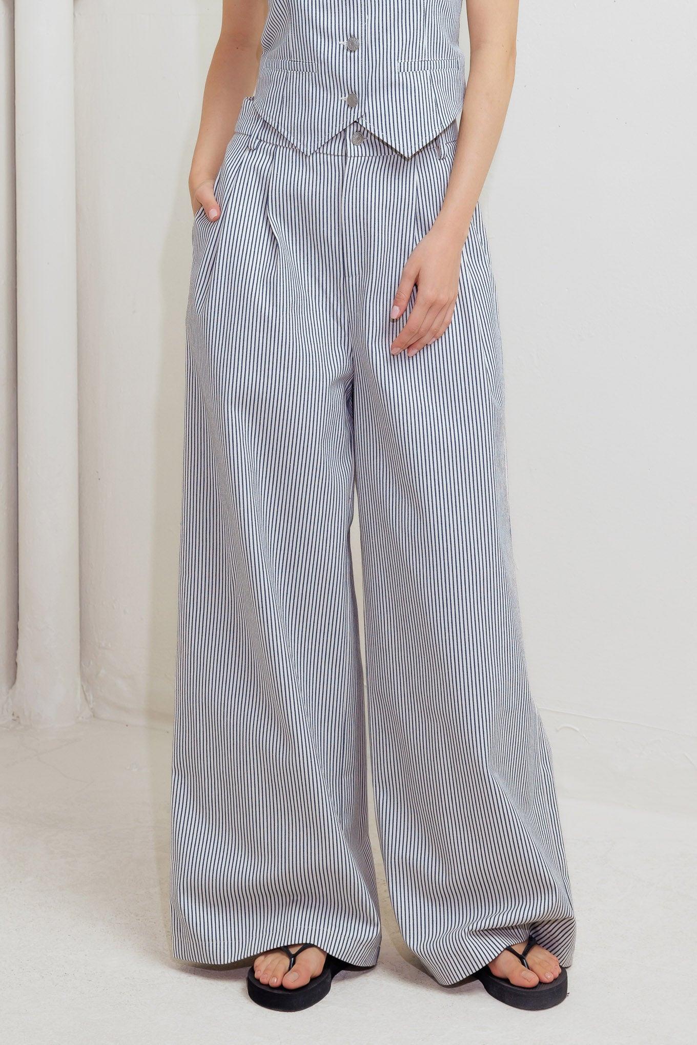 COASTAL CHIC WOVEN PANTS - Glamourous Grace