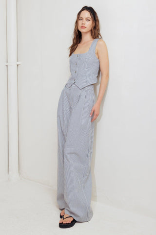 COASTAL CHIC WOVEN PANTS - Glamourous Grace