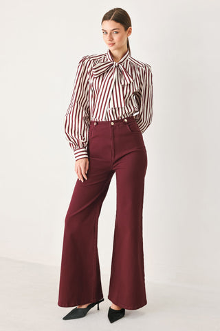 MERLOT RIDGE WOVEN PANTS