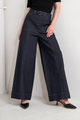 URBAN PANEL DENIM PANTS - Glamourous Grace