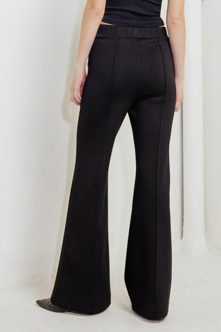 MODERN FLOW BLACK WOVEN PANTS